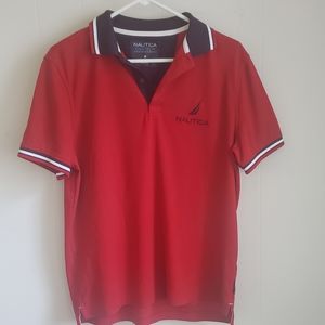 Mens Red Polo Shirt